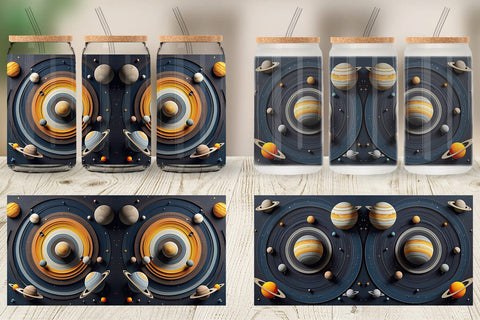 Glass Can Solar System Sublimation artnoy 