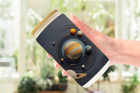 Glass Can Solar System Sublimation artnoy 