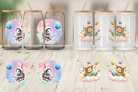 Glass Can Space Dreamscape Sublimation artnoy 