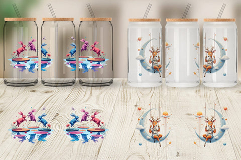 Glass Can Space Dreamscape Sublimation artnoy 