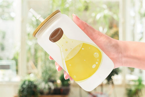 Glass Can Spooky Potion Cuties Sublimation artnoy 