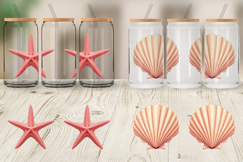 Glass Can Summer Vibes Sublimation artnoy 