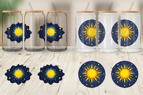 Glass Can Sun and Stars Sublimation artnoy 