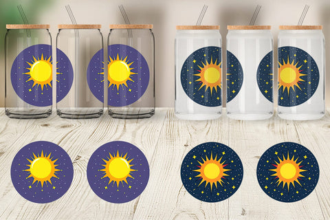 Glass Can Sun and Stars Sublimation artnoy 