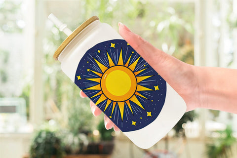 Glass Can Sun and Stars Sublimation artnoy 