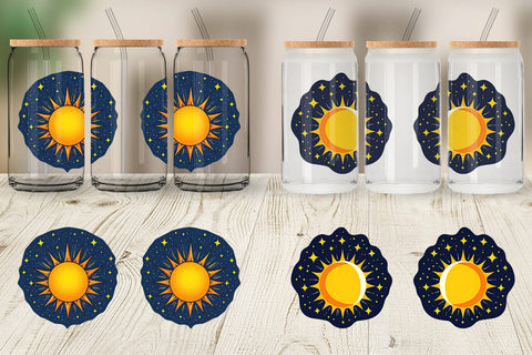 Glass Can Sun and Stars Sublimation artnoy 