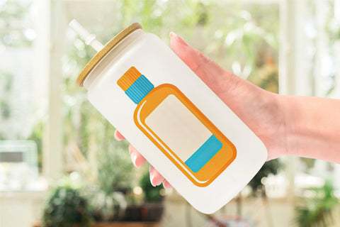 Glass Can Sunblock Bottle Sublimation artnoy 