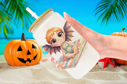 Glass Can Sunburn Sorcery Summerween Sublimation artnoy 