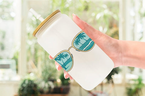 Glass Can Sunglasses Sublimation artnoy 