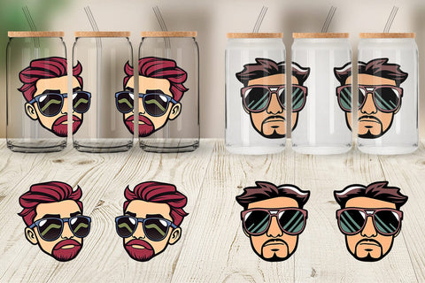 Glass Can Sunglasses Sublimation artnoy 