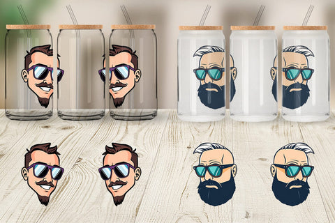 Glass Can Sunglasses Sublimation artnoy 