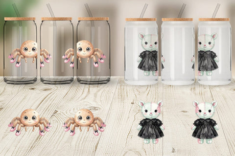 Glass Can Sweet Pastel Goth Plushies Sublimation artnoy 