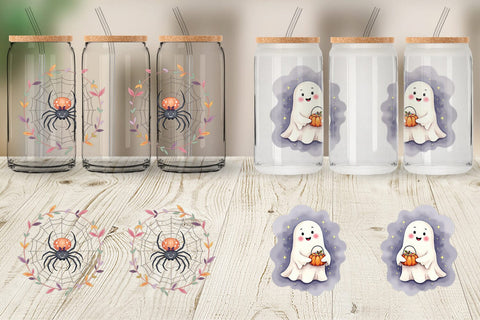 Glass Can Sweet Spooky Pastels Sublimation artnoy 