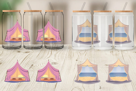 Glass Can Tent Sublimation artnoy 
