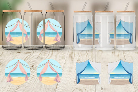 Glass Can Tent Sublimation artnoy 