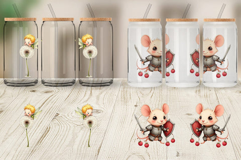 Glass Can Tiny Fantasy Trouble Sublimation artnoy 