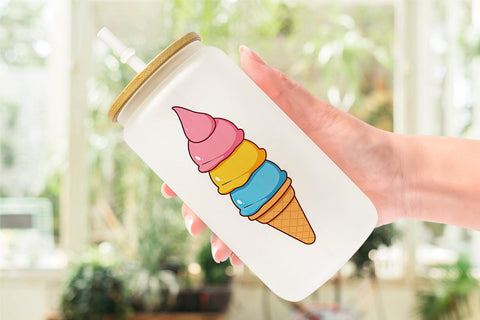 Glass Can Triple Scoop Sublimation artnoy 