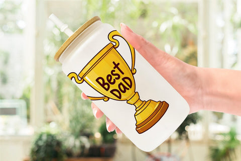 Glass Can Trophy Sublimation artnoy 