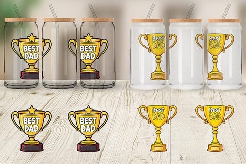 Glass Can Trophy Sublimation artnoy 