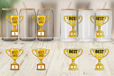 Glass Can Trophy Sublimation artnoy 