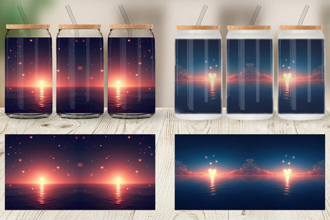 Glass Can Twinkl Horizon Sublimation artnoy 