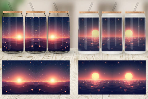 Glass Can Twinkl Horizon Sublimation artnoy 