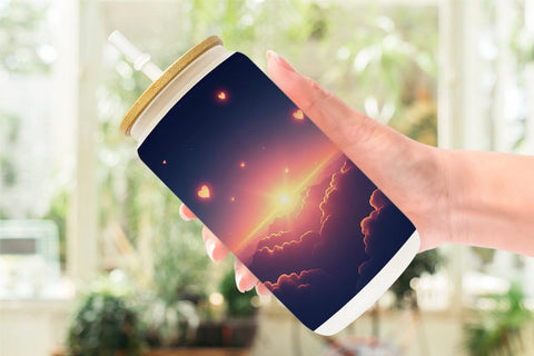 Glass Can Twinkl Horizon Sublimation artnoy 