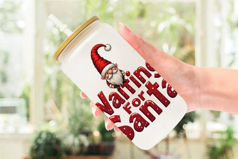 Glass Can Ugly Cute Christmas Countdown: Quirky Quotes Sublimation artnoy 
