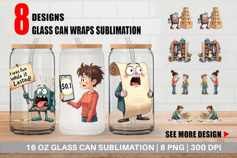 Glass Can Unboxing Regret Sublimation artnoy 