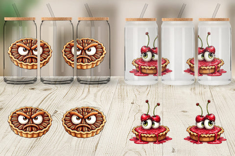 Glass Can Unenthusiastic Pies Sublimation artnoy 