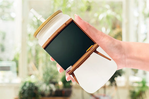 Glass Can Vintage School Day Sublimation artnoy 