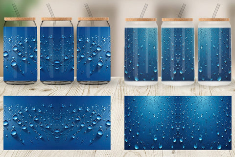 Glass Can Water Droplet Sublimation artnoy 