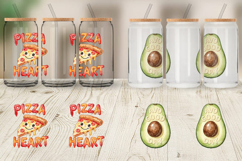 Glass Can Watercolor Funny Foodie Mom Puns Art Sublimation artnoy 