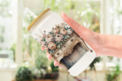 Glass Can Wrap Carved Furniture Sublimation artnoy 