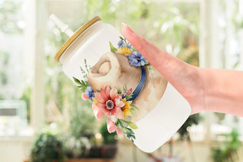 Glass Can Wrap Hat Summer Sublimation artnoy 