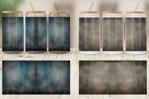 Glass Can Wrap Rough Dirty Grunge Texture Sublimation artnoy 