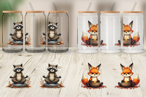 Glass Can Zen Fail Critters Sublimation artnoy 