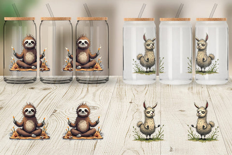 Glass Can Zen Fail Critters Sublimation artnoy 
