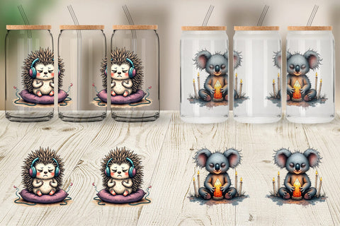 Glass Can Zen Fail Critters Sublimation artnoy 