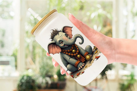 Glass Can Zen Fail Critters Sublimation artnoy 