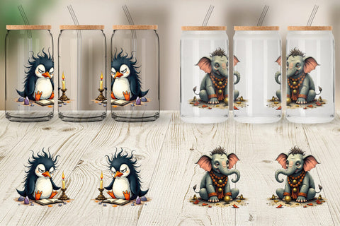 Glass Can Zen Fail Critters Sublimation artnoy 