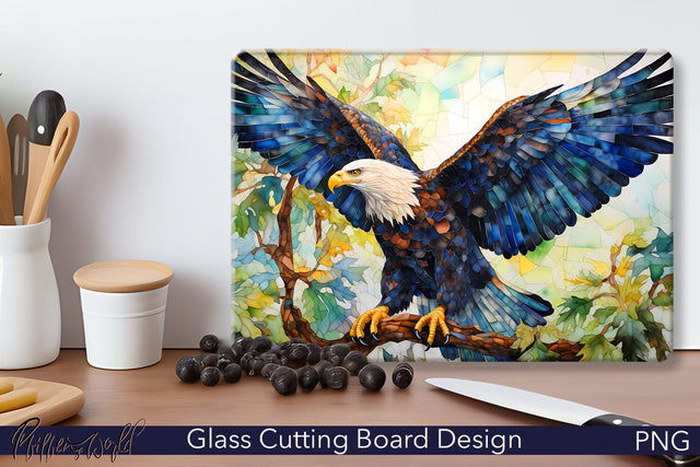 Glass Cutting Board Design | Eagle Sublimation Pfiffen's World 