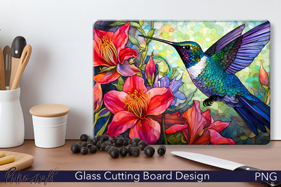 Glass Cutting Board Design | Hummingbird Sublimation Pfiffen's World 