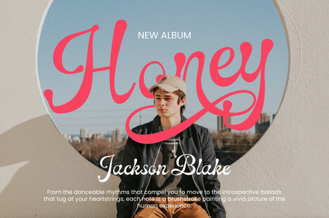 Glasthone Calligraphy Font Font muhammadzeky 