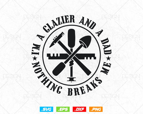 Glazier Humor Dad Glazing Svg Png, Fathers Day Svg, Window Fitter, Glazer, Glass Worker, Svg Files for Cricut Silhouette, Instant Download SVG DesignDestine 