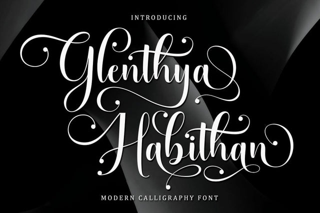 Glenthya Habithan Font BungStudio 