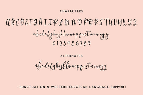 Glideaway Script Font Beck McCormick 