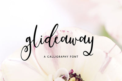 Glideaway Script Font Beck McCormick 
