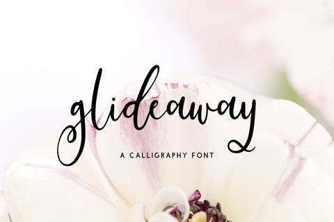 Glideaway Script Font Beck McCormick 