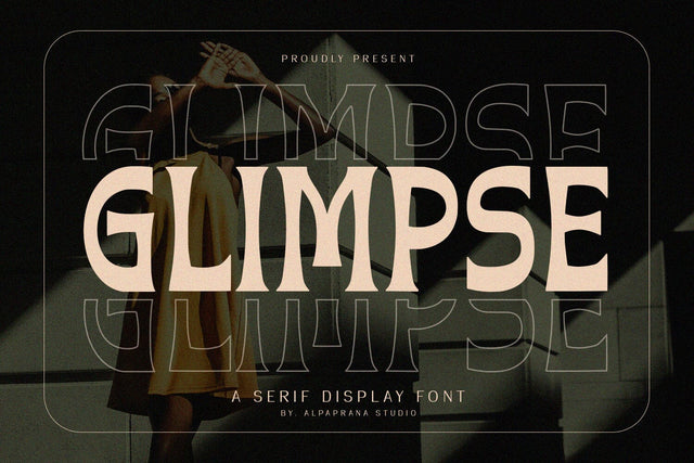 Glimpse - Serif Font Font Alpaprana Studio 